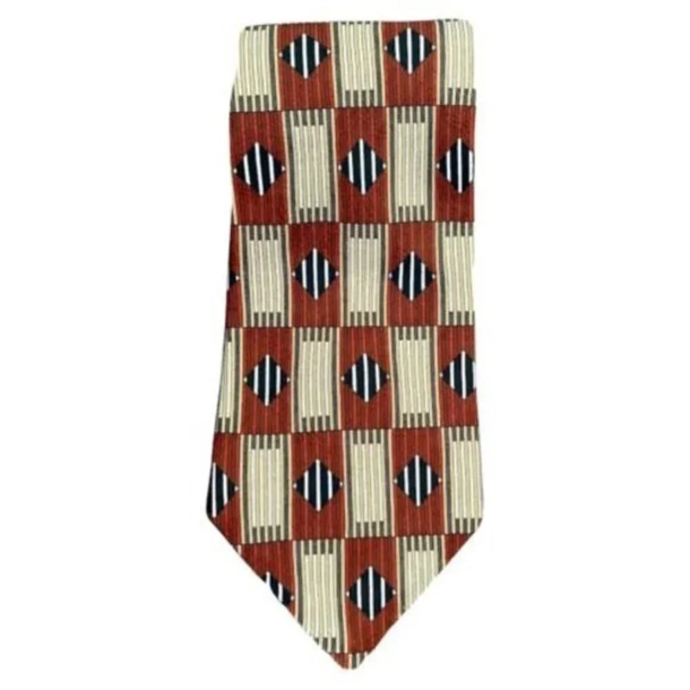 LOUIS ROTH Mens Neck Tie 100% Silk